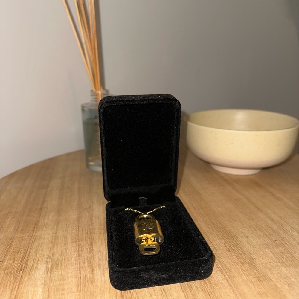 Louis Vuitton Lock & Key #316 Necklace